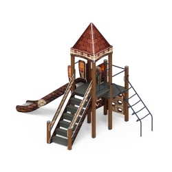 Детский игровой комплекс «Замок» (Средневековый) 2.18.04-02 по цене 250590 руб., 