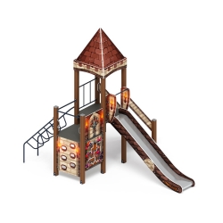 Детский игровой комплекс «Замок» (Средневековый) 2.18.04-02 - фото, описание, цена