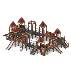 Детский игровой комплекс «Замок» (Средневековый) 2.18.11-02 по цене 1594490 руб., 