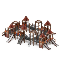 Детский игровой комплекс «Замок» (Средневековый) 2.18.11-02 - фото, описание, цена