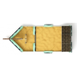 Песочный дворик Морская Яхта (Летучий Голландец) - ИО 6.03.01-04 - по ценам производителя в Саранске