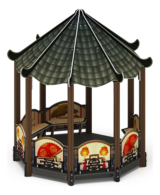 Беседка-пагода Карнавал (Шанхай) - МФ 10.22.01-03 от  maf13.ru - От официального дилера СКИФ в Саранске. 