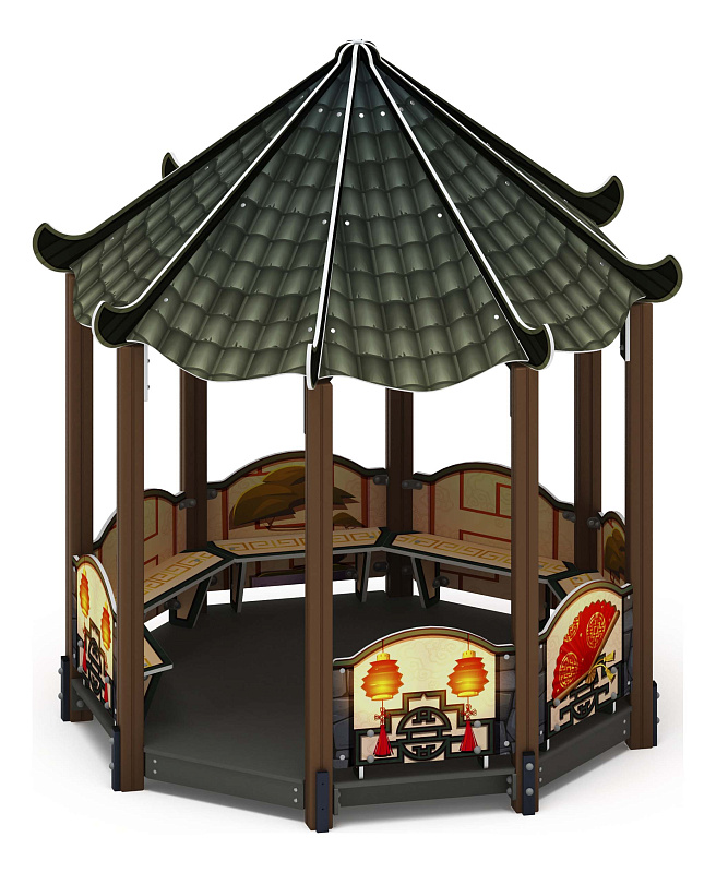 Беседка-пагода Карнавал (Шанхай) - МФ 10.22.01-03 - фото, описание, цена