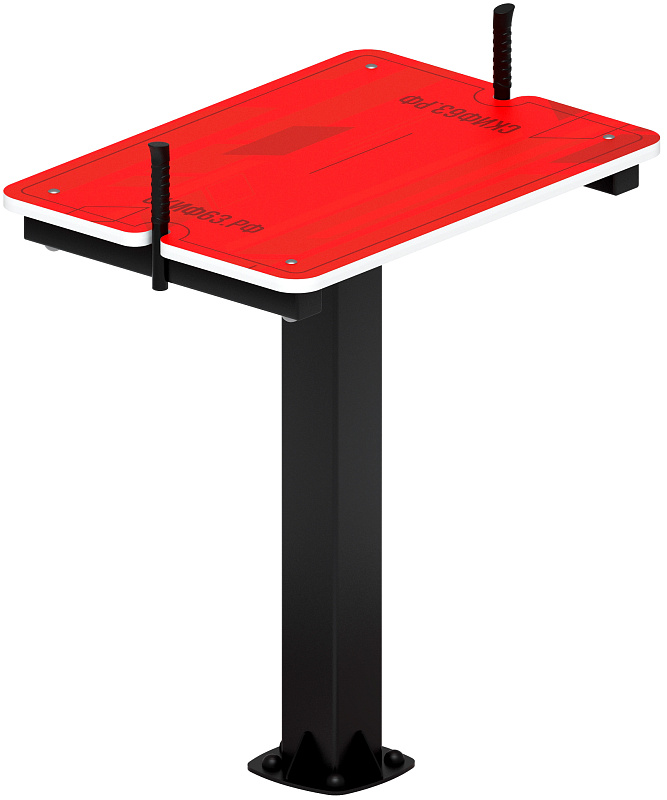 Стол для армреслинга (красный) - Уличный тренажер - СТ 001-11 по цене 20900 руб., 