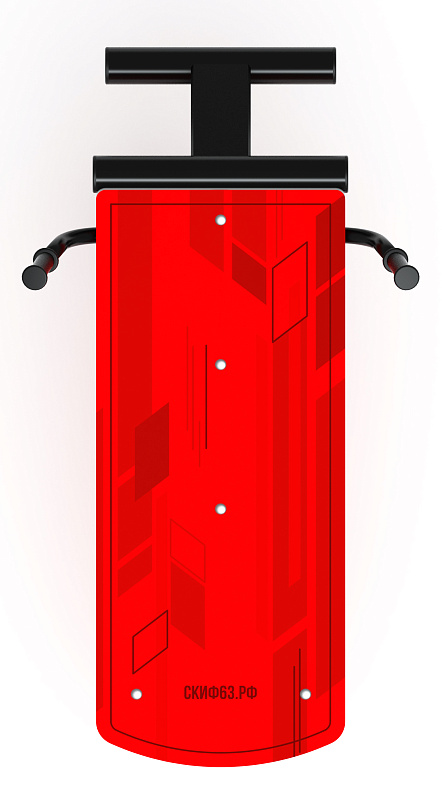 Лавка для пресса (красный) - Уличный тренажер - СТ 002-11 по цене 24390 руб., 